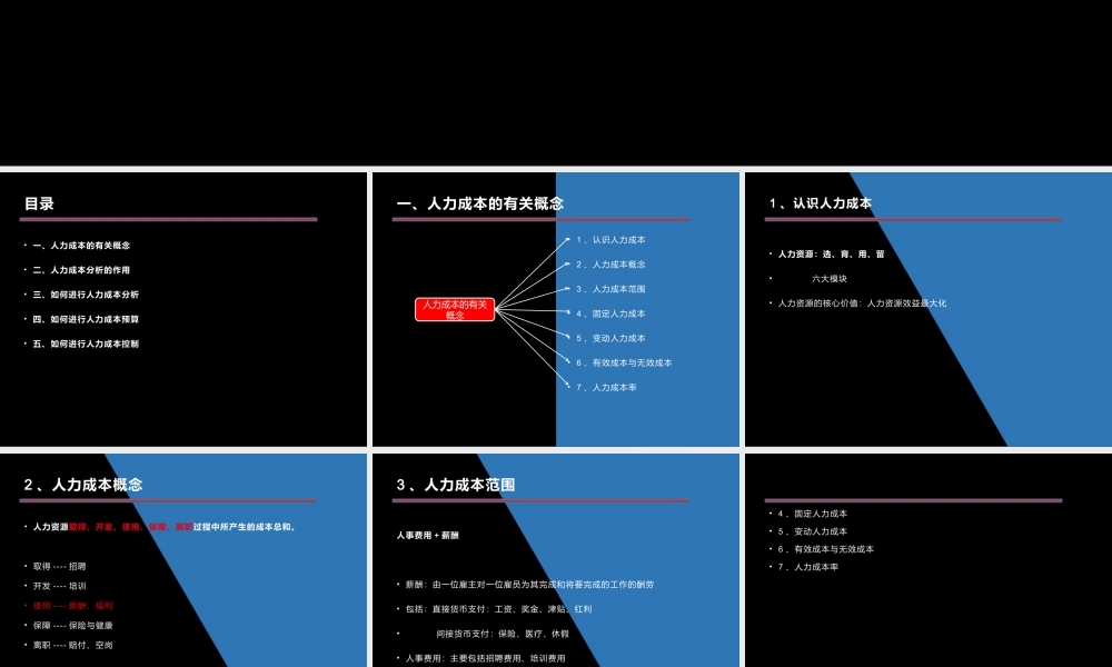 【费用预算】人力成本分析与控制 (2).pptx