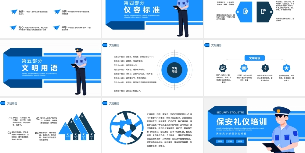 【保安管理】保安礼仪培训 (2).pptx
