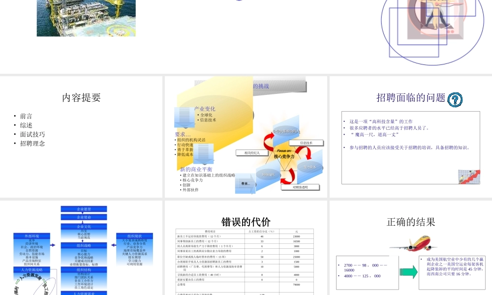 【实例】中化石油中心 招聘面试内部培训讲义-53页.ppt