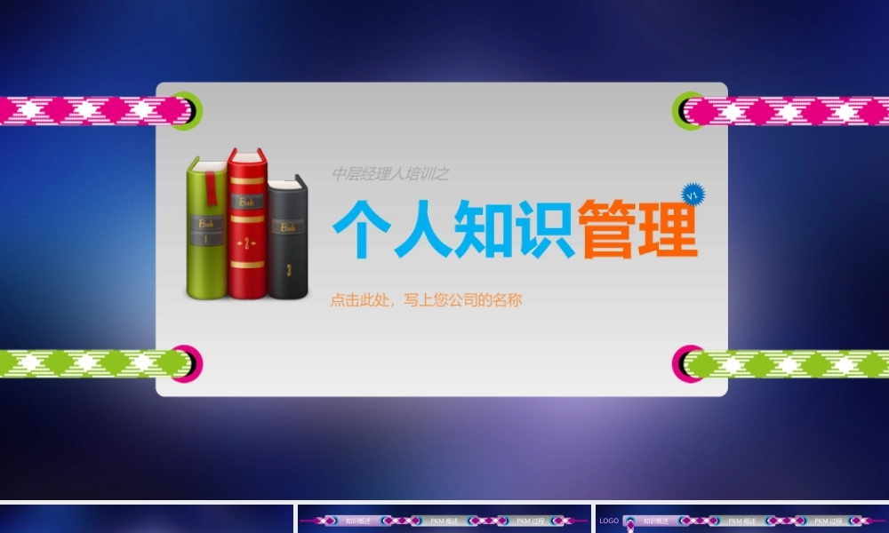 【工具】个人知识管理-中层经理人培训课件.pptx