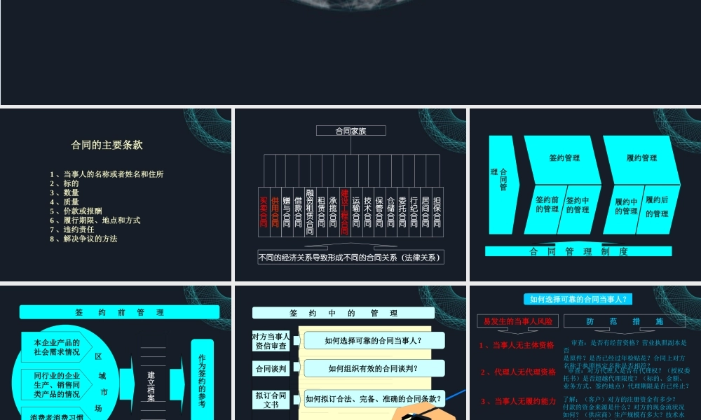 合同管理培训课件.ppt