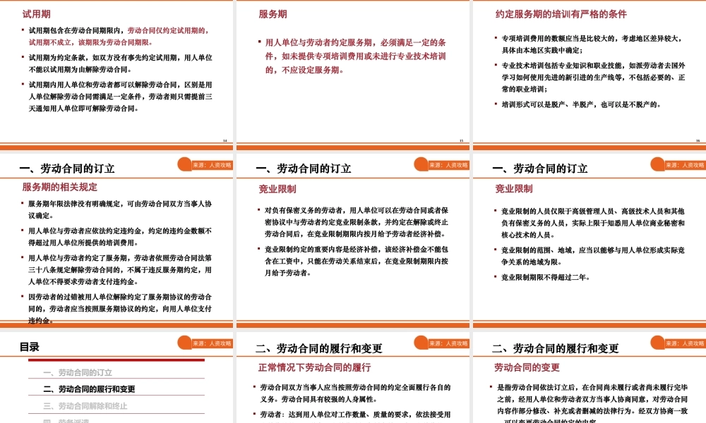 劳动合同相关规定及案例分析ppt.ppt