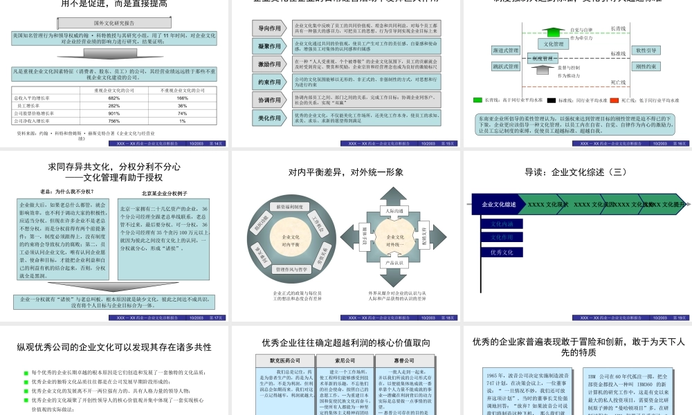 XX药业股份有限公司企业文化诊断报告 (3).ppt