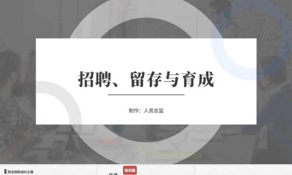 招聘、留存与育成 51页.pptx