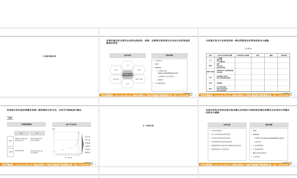 华彩-舜宇项目—战略情报与分析方法培训 (2).ppt