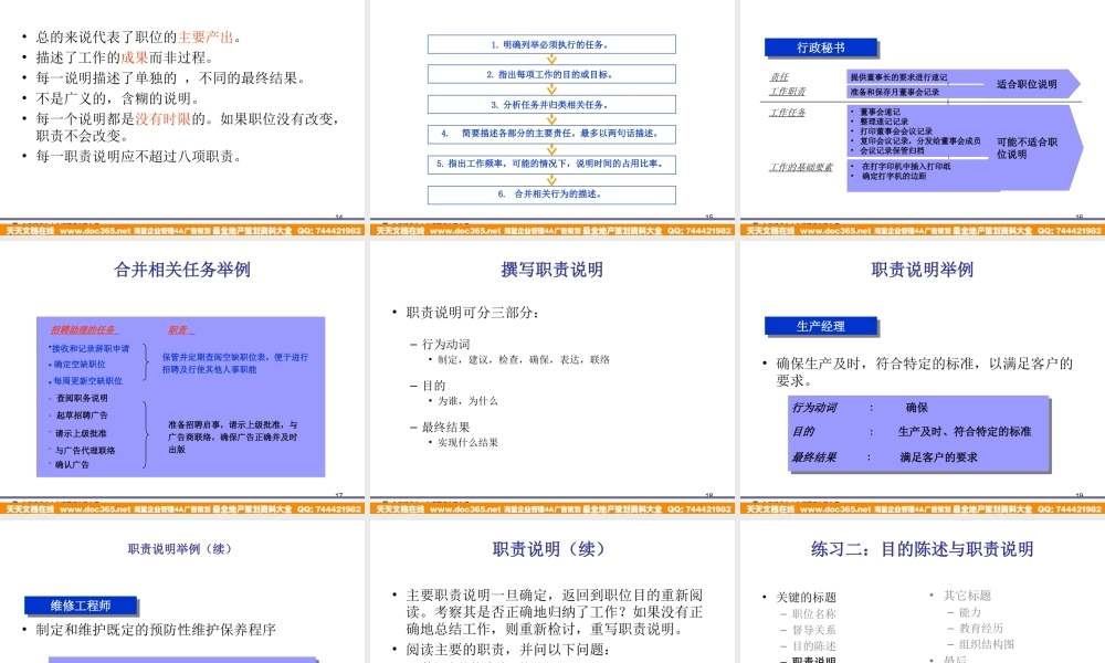 泛华-中国青年报项目—中国青年报职位描述及职位评估培训.ppt