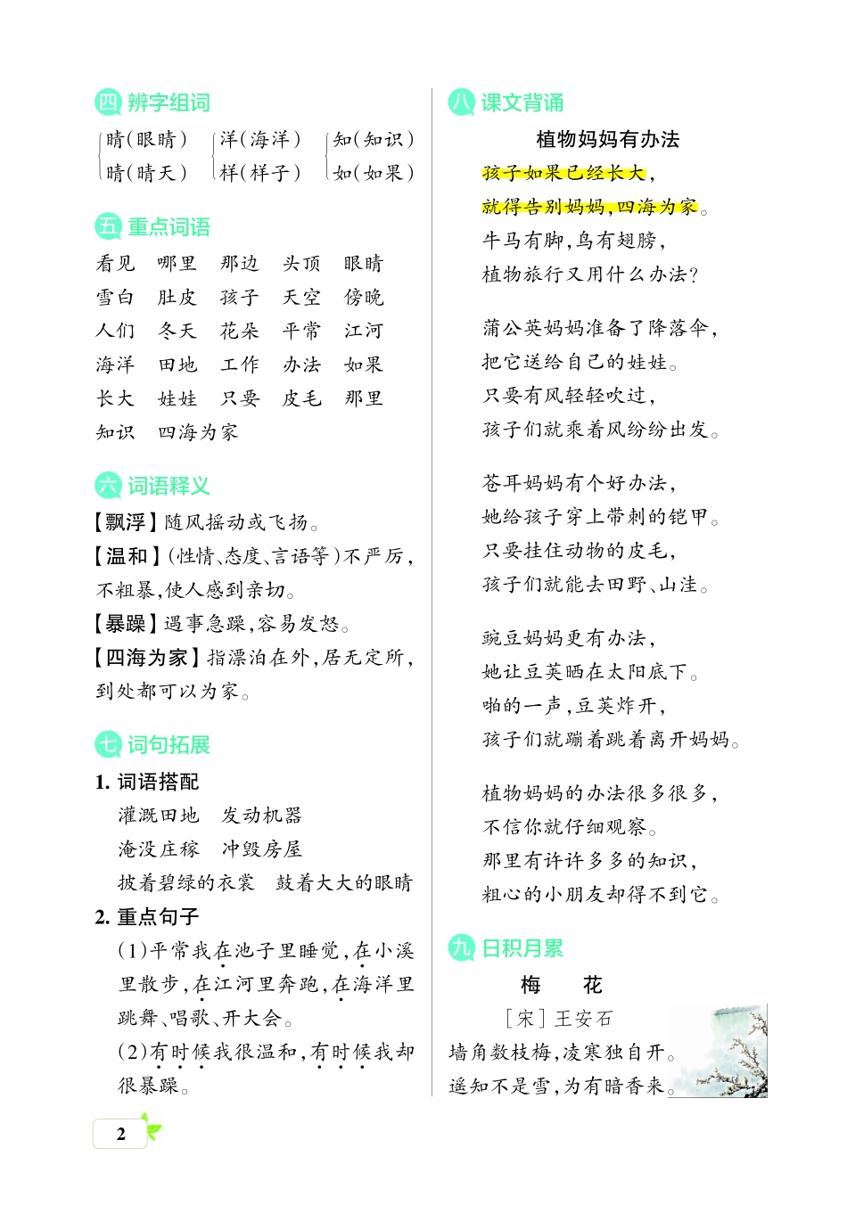 二上（核心考点梳理）.pdf_第2页