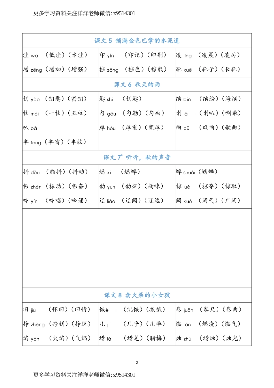 三年级上册 识字表.pdf_第2页