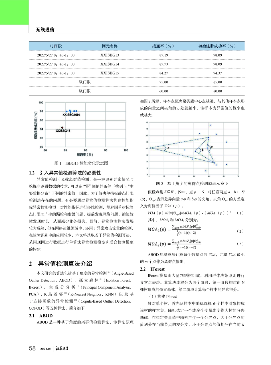 异常值检测算法在网络性能劣化识别中的研究与应用 (1).pdf_第2页