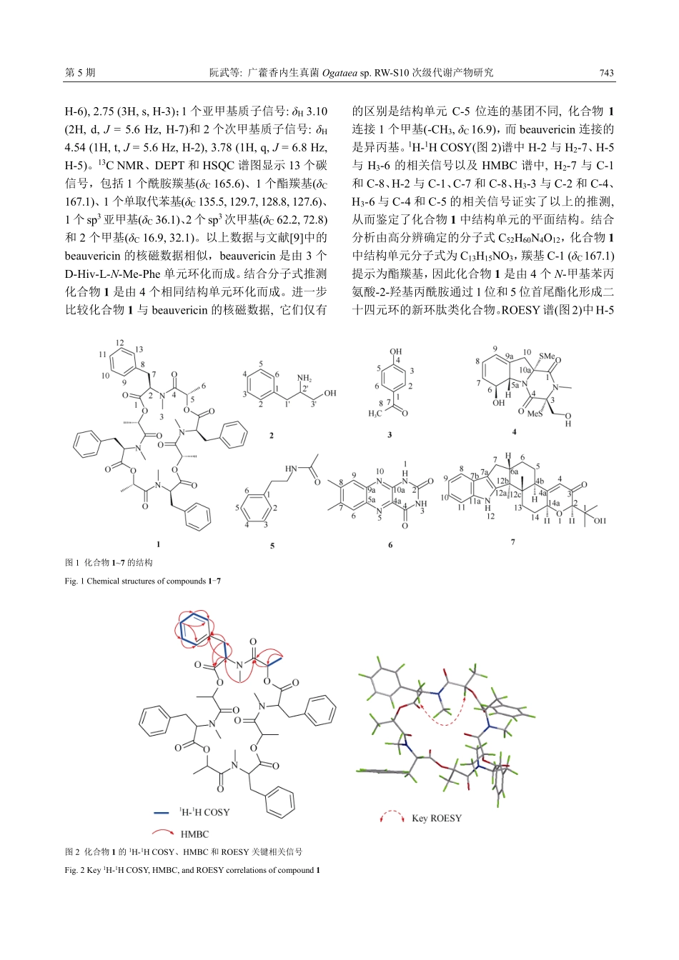 广藿香内生真菌Ogataea sp.RW-S10次级代谢产物研究.pdf_第3页