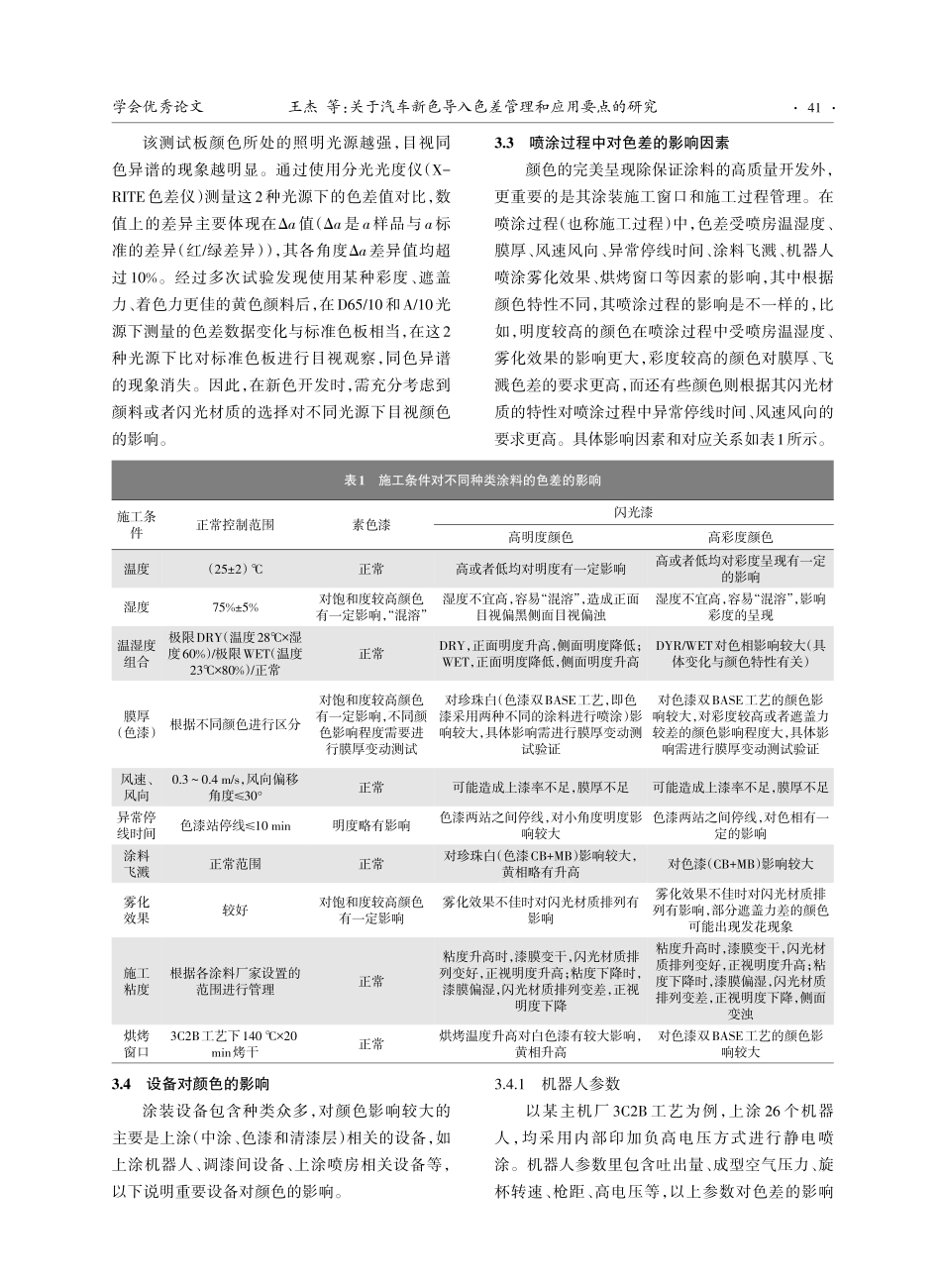 关于汽车新色导入色差管理和应用要点的研究.pdf_第3页