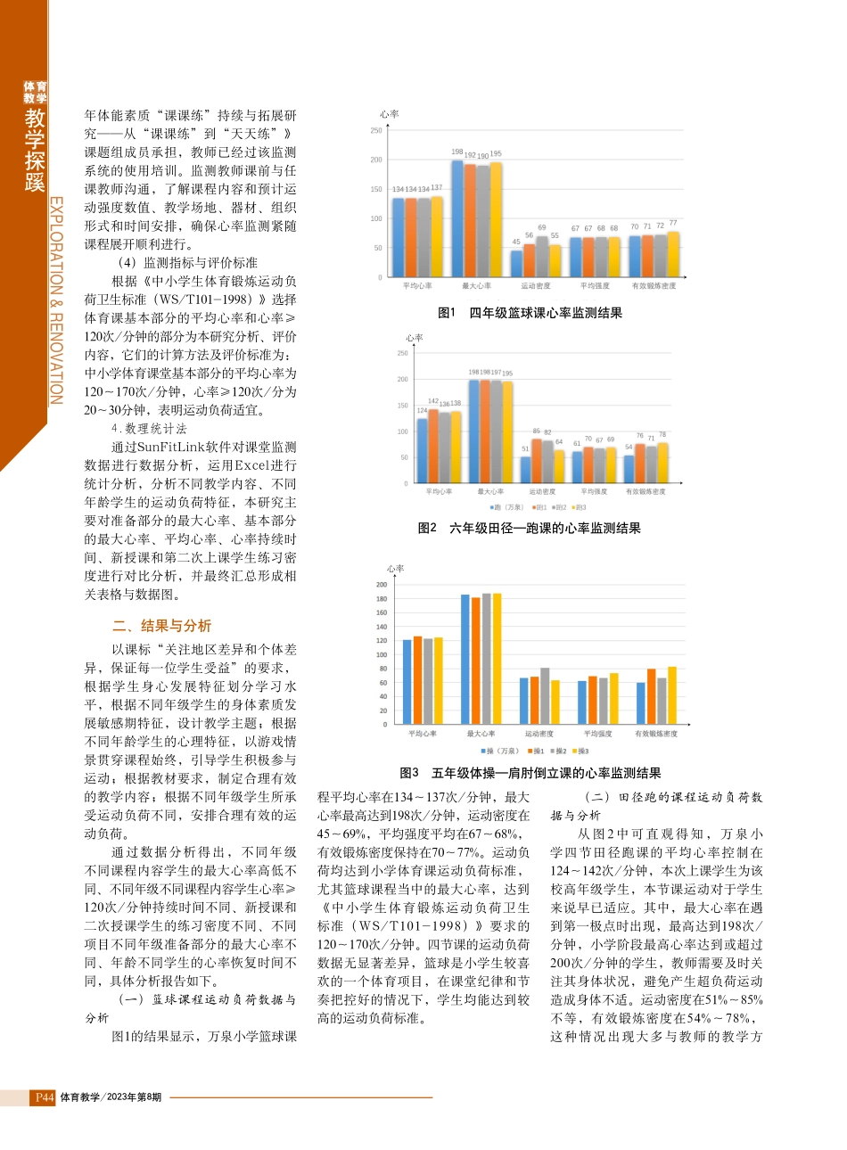 关于不同类型体育课程运动负荷监测的研究.pdf_第2页