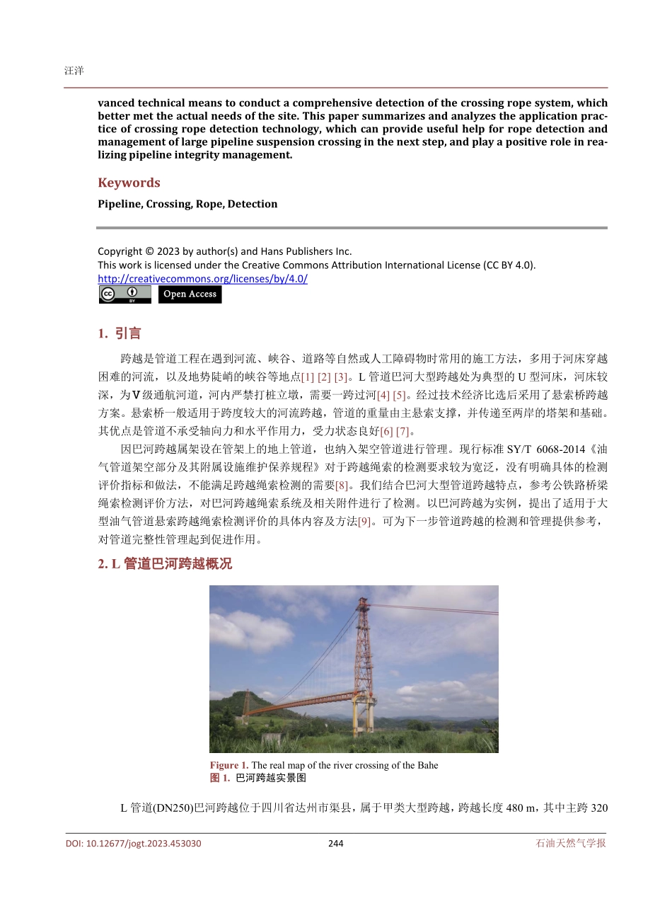 管道悬索桥跨越绳索检测应用实例.pdf_第2页