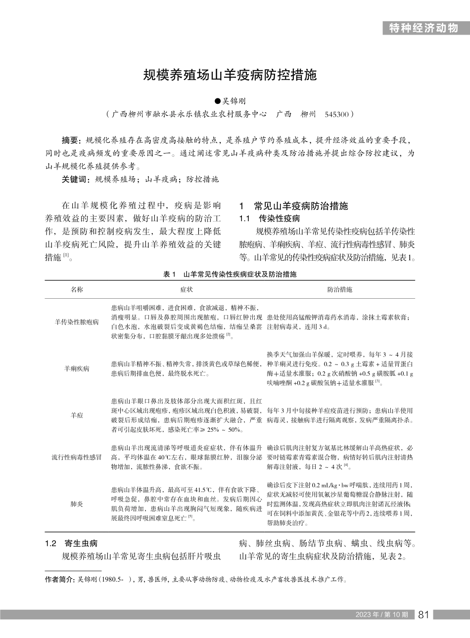 规模养殖场山羊疫病防控措施.pdf_第1页