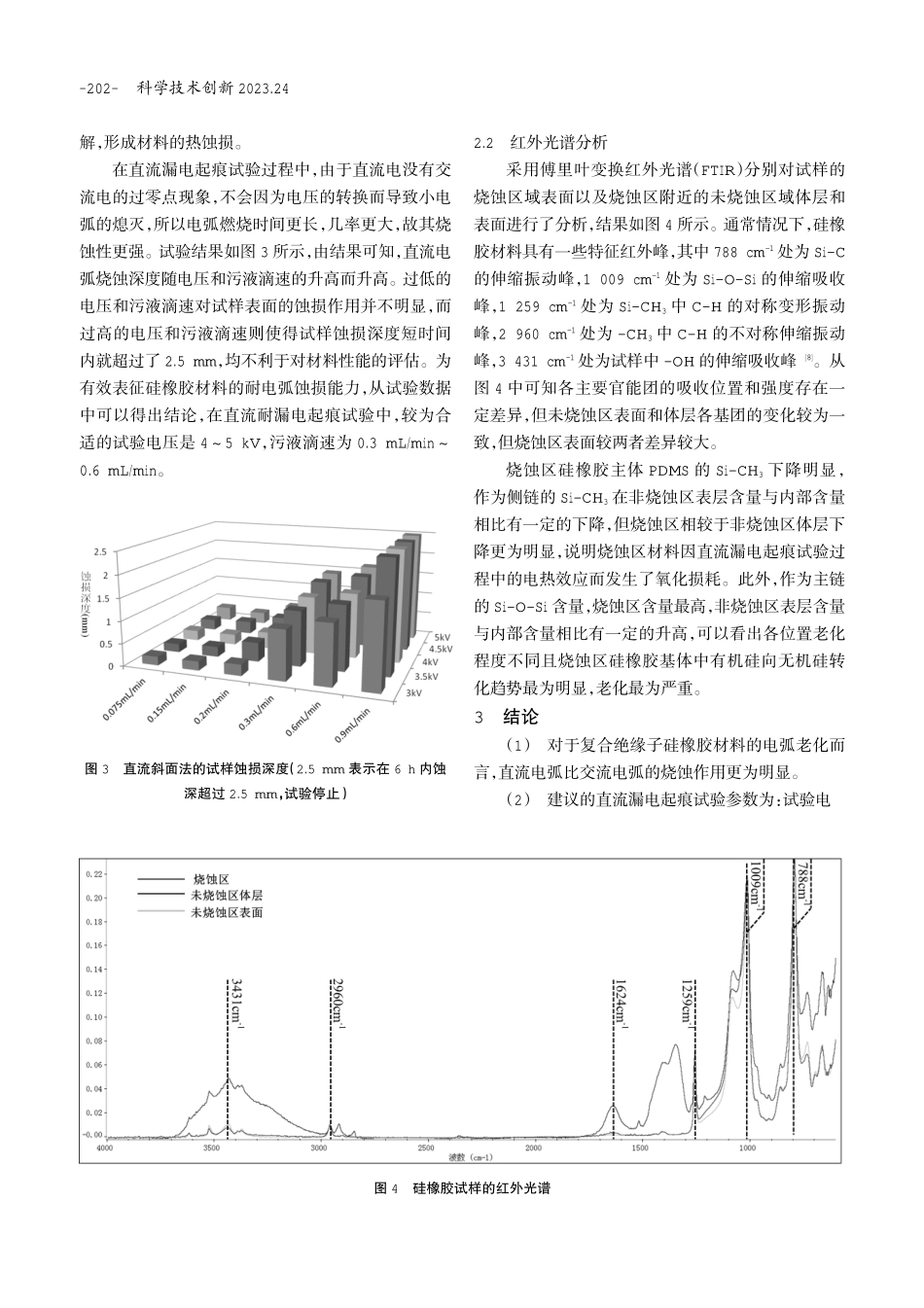 硅橡胶绝缘材料的直流漏电起痕研究.pdf_第3页
