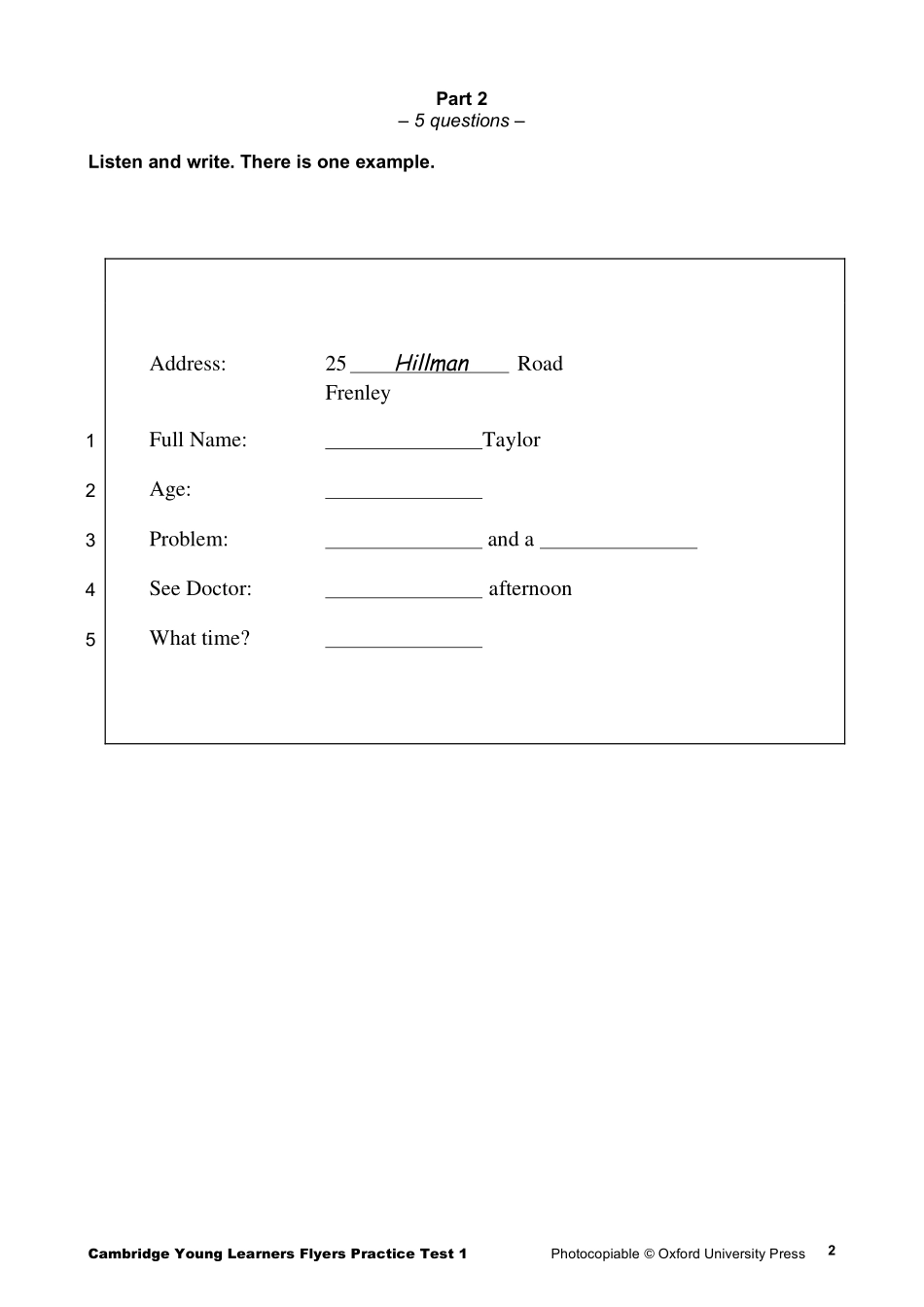 CYL_Flyers_Test_1_Listening.pdf_第2页