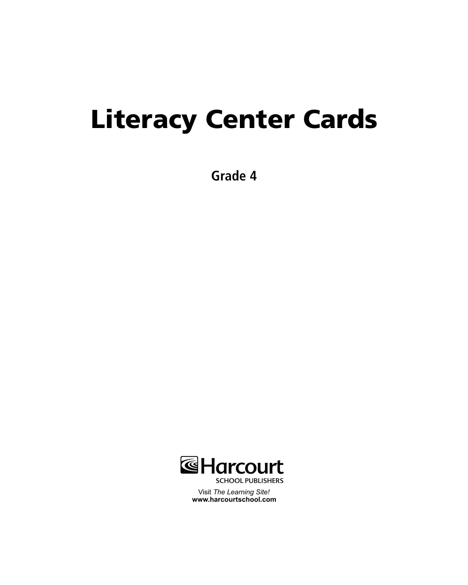 LiteracyCenterCardsG4SetB.pdf_第1页