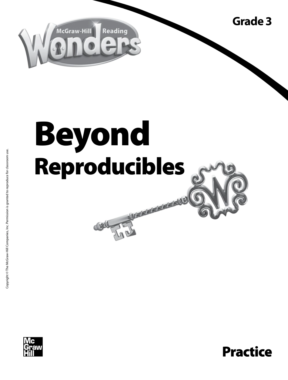 Reading Wonders.Practice.Beyond Reproducibles.G3 SE.pdf_第2页