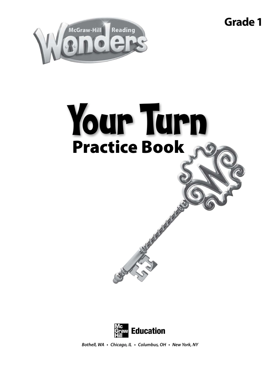 Reading Wonders.Practice.Your turn practice.G1 SE.pdf_第2页