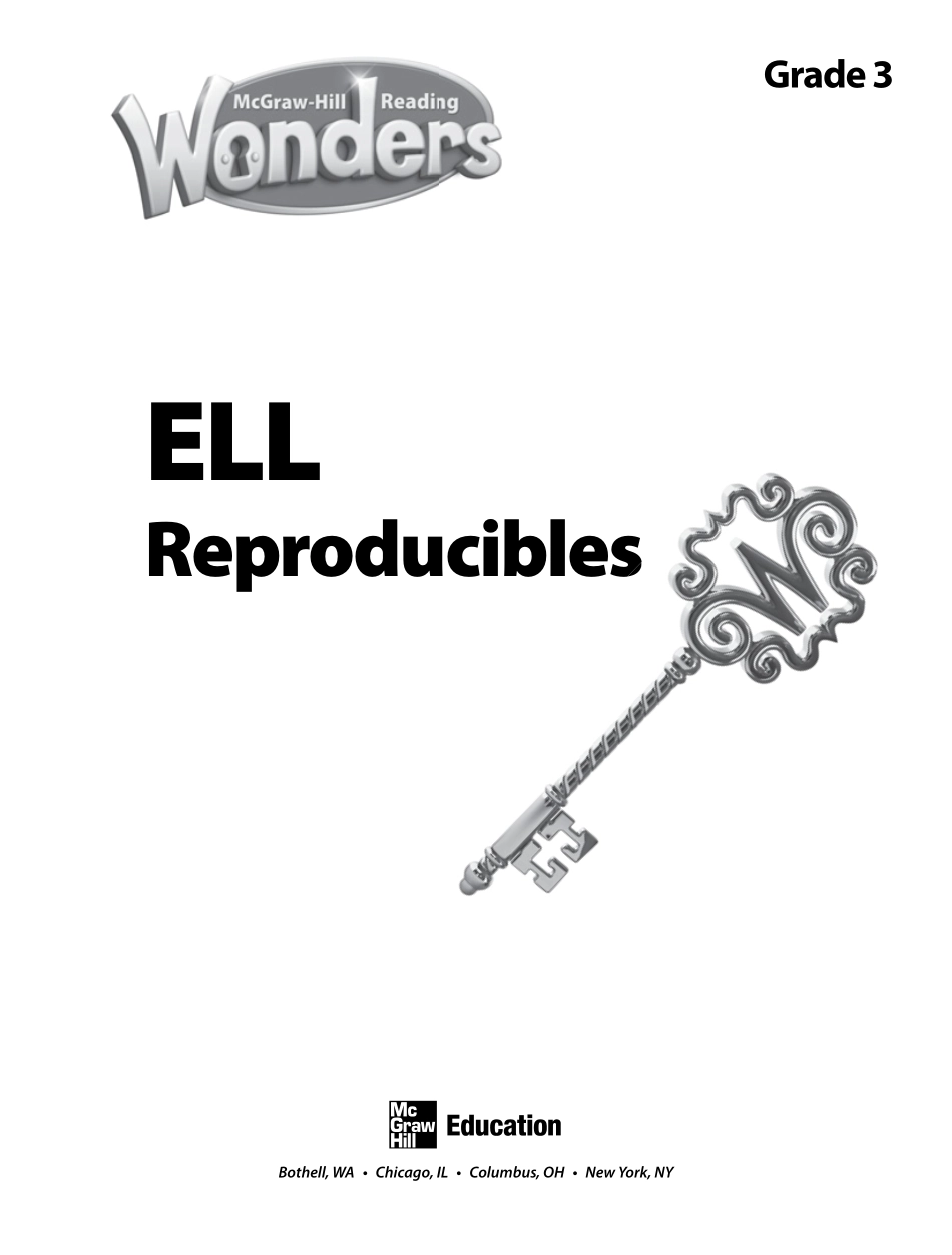 Reading Wonders.Practice.ELL Reproducibles.G3 SE.pdf_第3页