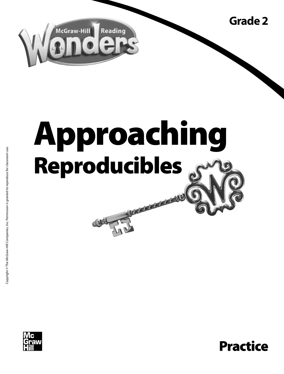 Reading Wonders.Practice.Approaching Reproducibles.G2 TE.pdf_第2页