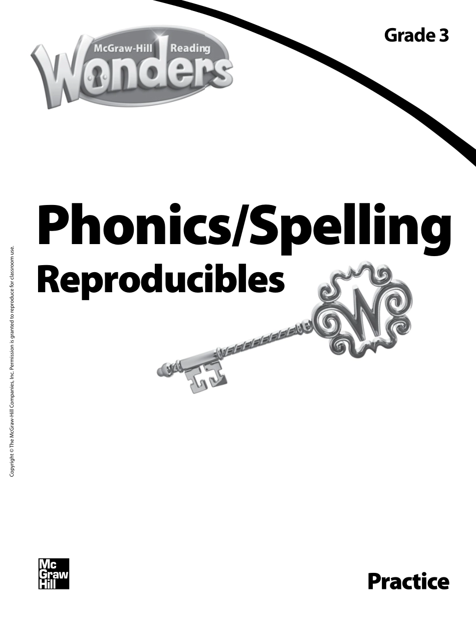 Reading Wonders.Practice.Phonics Spelling Reproducibles.G3 TE.pdf_第2页