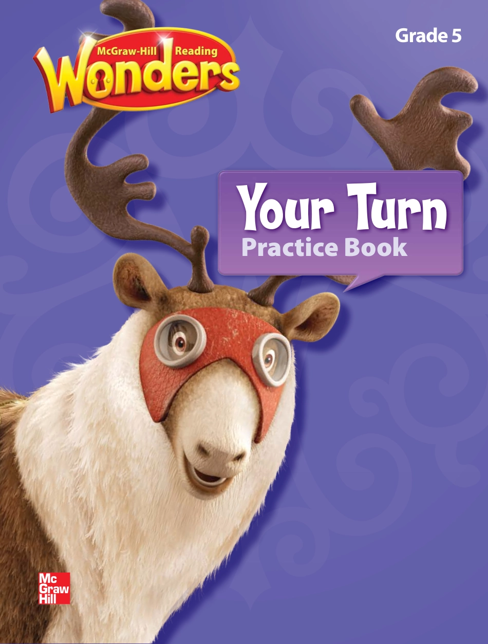 Reading Wonders.Practice.Your turn practice.G5 SE.pdf_第1页