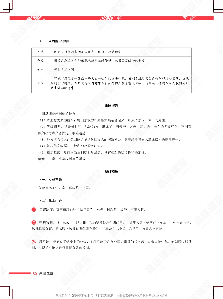 【 历 史 必 修 1 】 政 治 史.pdf_第3页