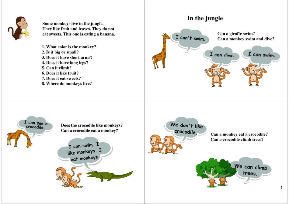【Module4】Unit1：Wildanimals.pdf_第2页