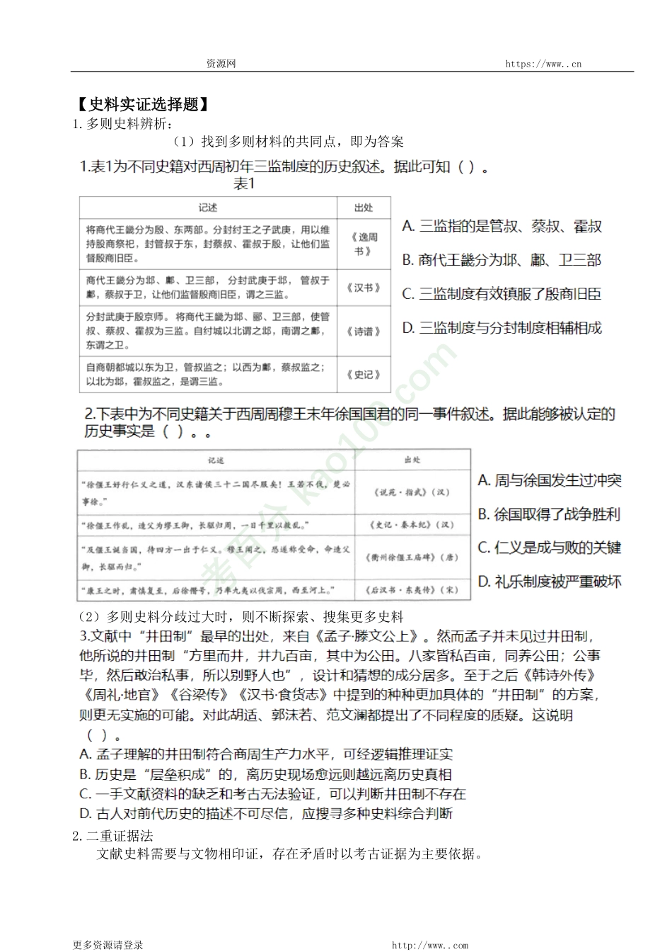 【考点解读】先秦秦汉考点考法与解题技巧.pdf_第2页