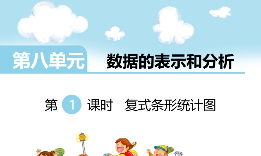 第1课时复式条形统计图.ppt
