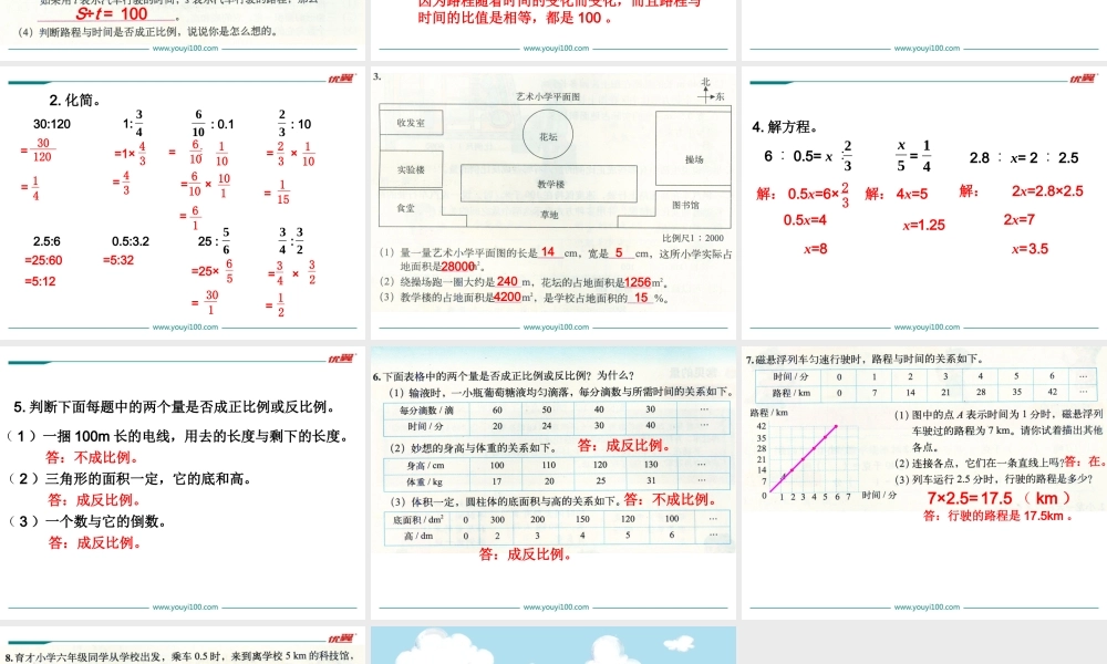 第1课时 正比例与反比例.ppt