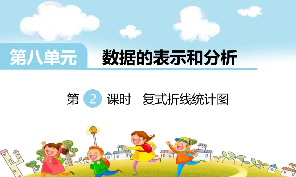 第2课时复式折线统计图.ppt