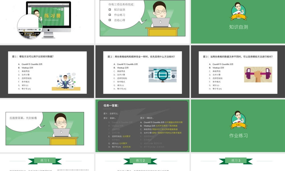 【练习】E07-3 高级核对技巧.pptx