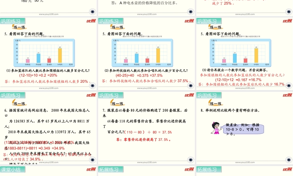 第2课时 百分数的应用（一）（2）.ppt