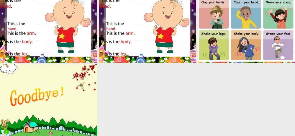pep三年级上册unit3 Look at me B Let's learn.ppt