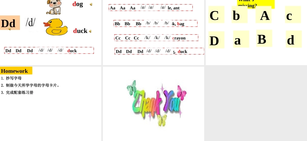 Unit 2 Colours PA Letters and sounds课件.ppt