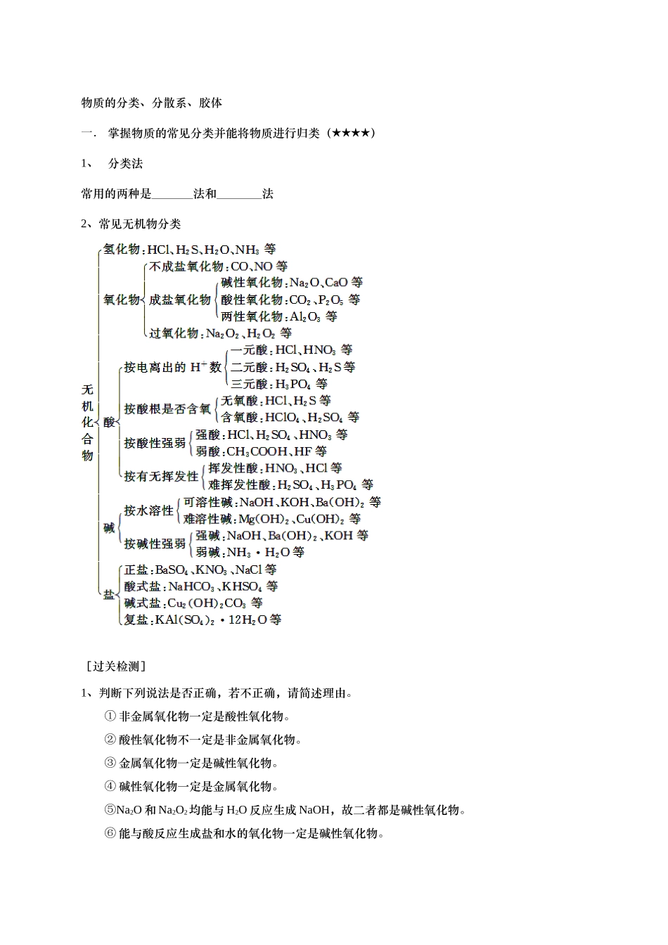 纯净物及物质的分类、分散系、胶体.docx_第2页