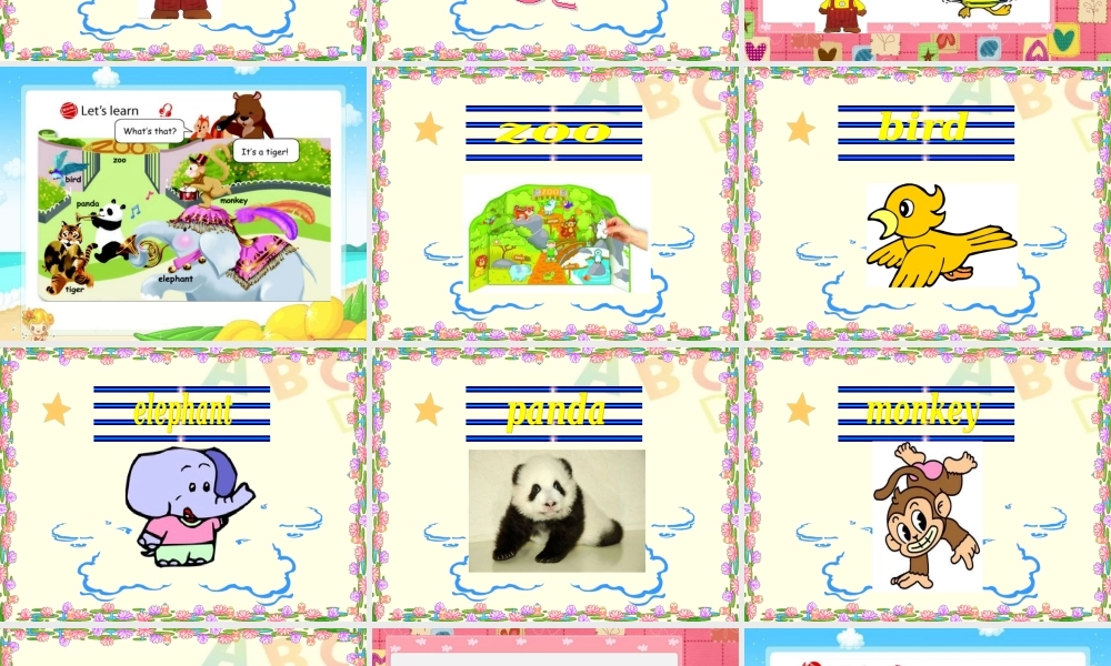 Unit 4 We love animals Part A.ppt