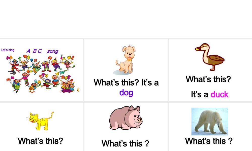Unit 4 We love animalsPA Letters and sounds课件.ppt