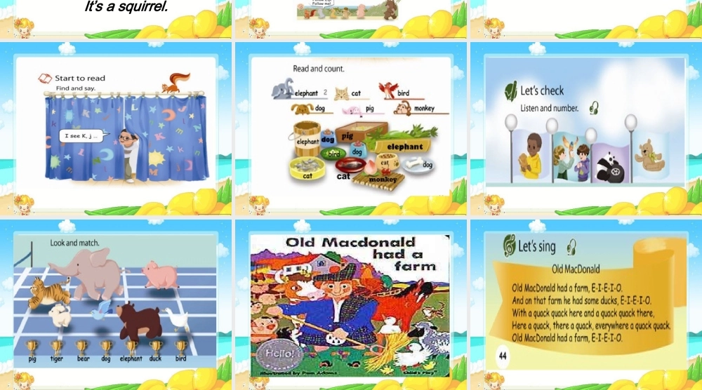 三年级英语上册Unit4 We love animals第六课时.ppt