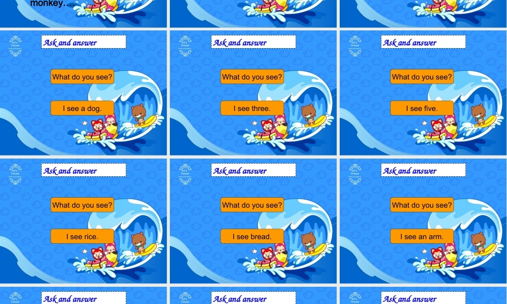 三年级英语上册recycle 2第二课时.ppt