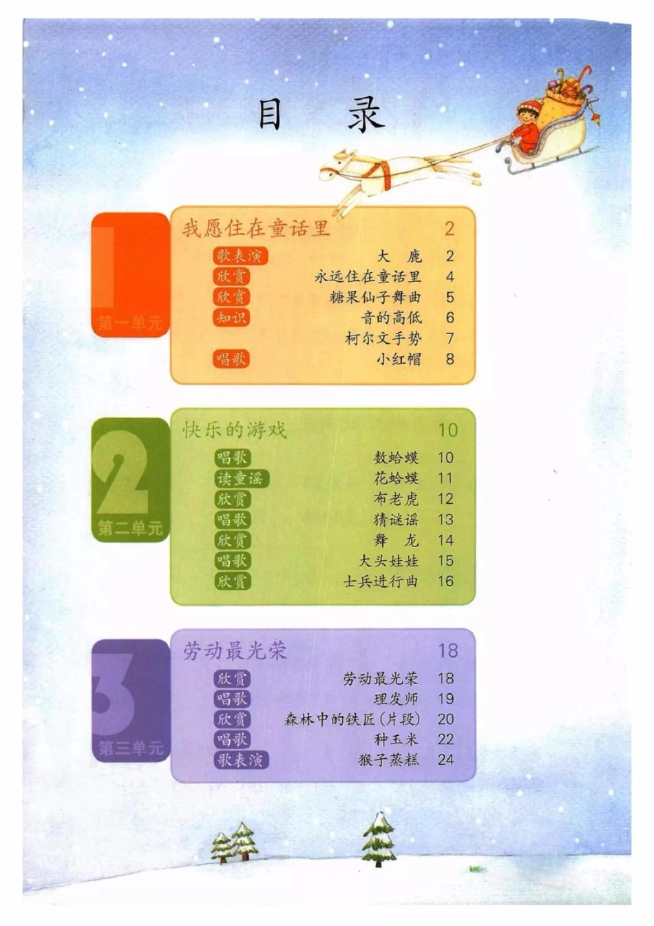 二年级上册音乐人教版（简谱）电子课本.pdf_第2页