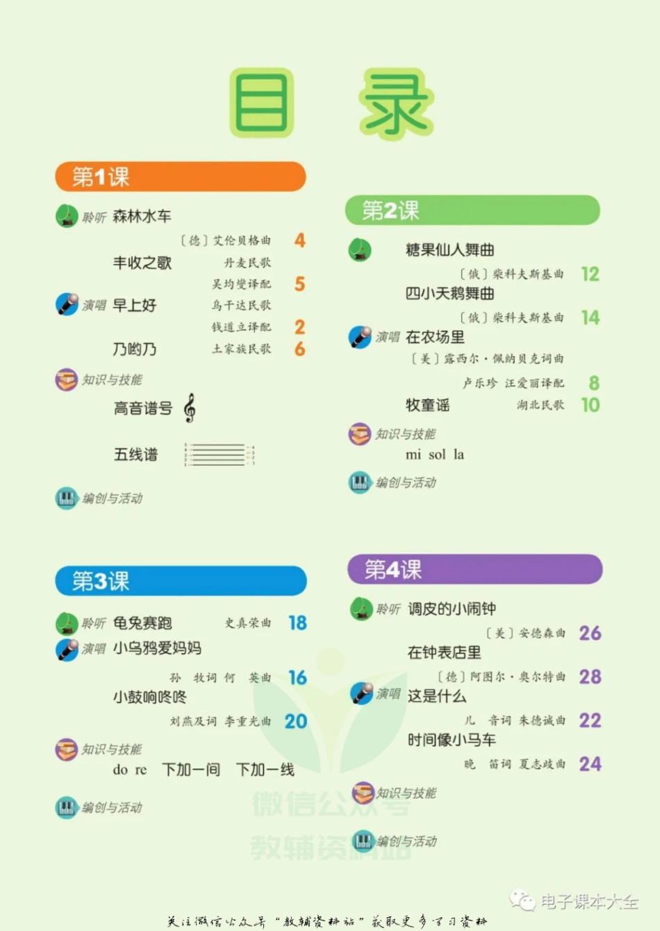 二年级上册音乐北京版（五线谱）电子课本.pdf_第3页