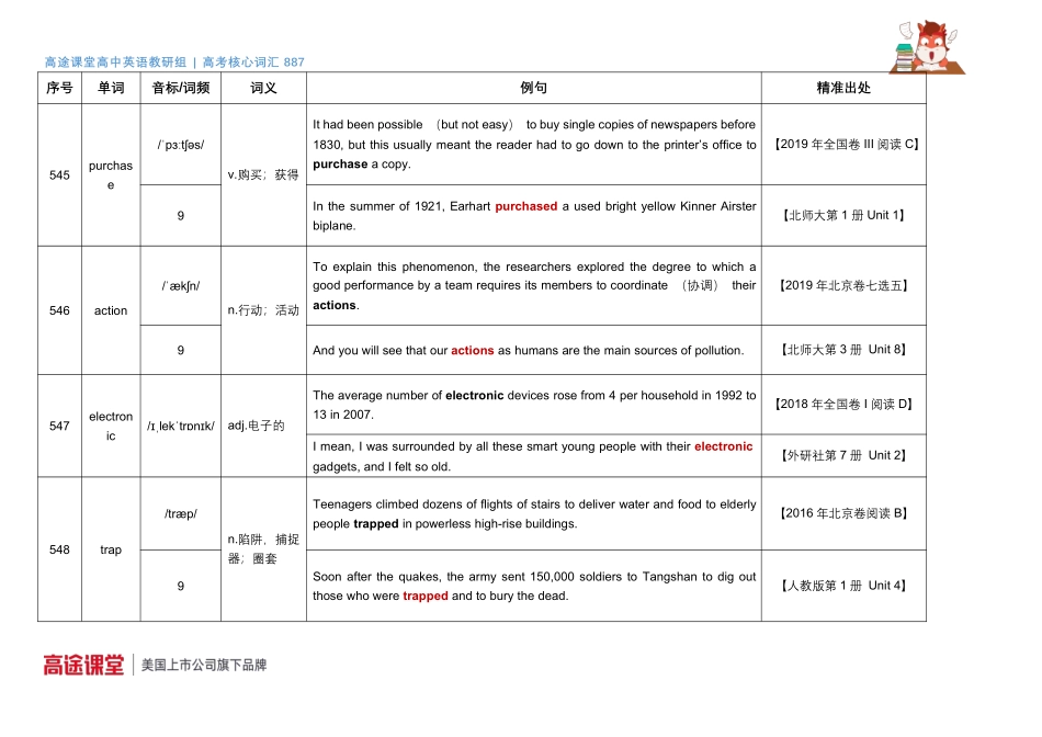 887词汇音频第19组词汇释义及教材例句36 .pdf_第2页