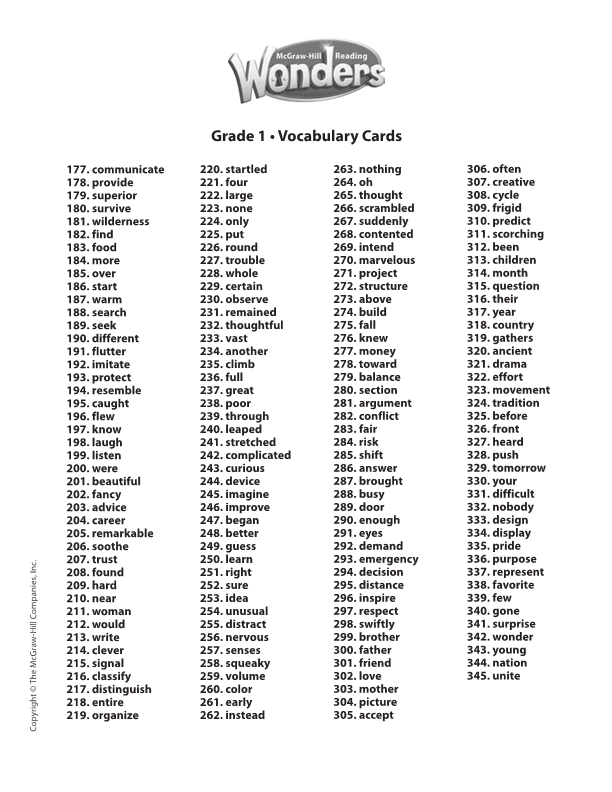 G1级Vocabulary Cards.pdf_第3页