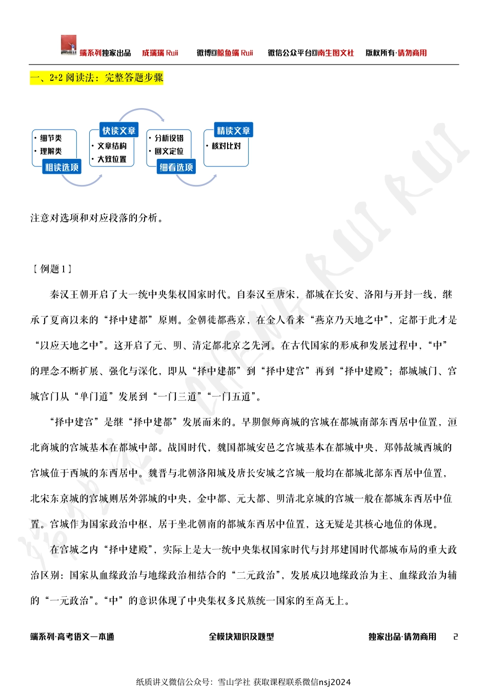 【端系列·高考语文 一本通】论述类文本模块知识及题型.pdf_第2页