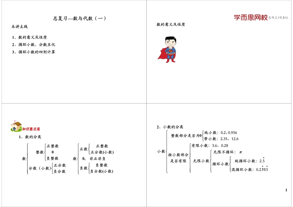 总复习——数与代数（一）(1).pdf_第1页