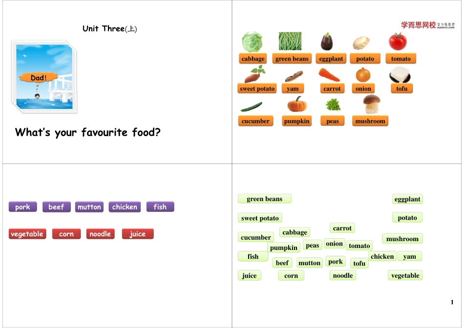UnitThree（上）.pdf_第1页