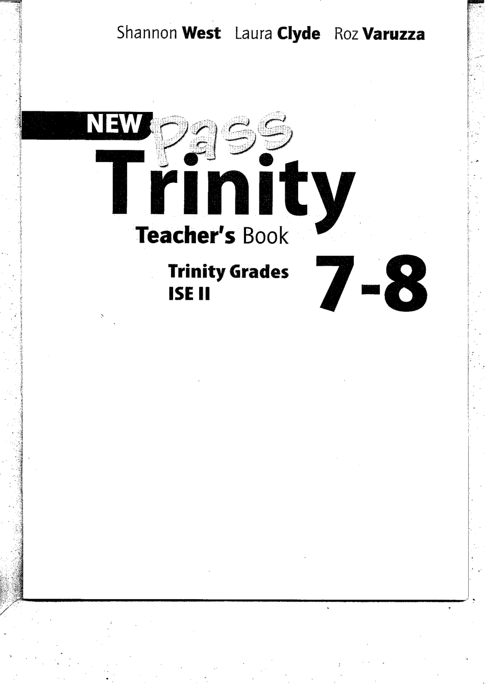 New Pass Trinity-7 8 -Teacher's Book.pdf_第1页